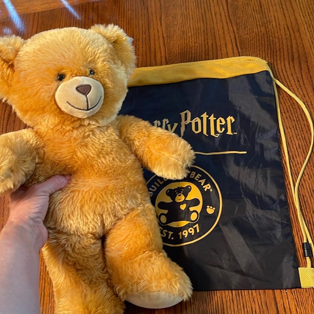The Build-A-Bear Read Bear & Harry Potter Backpack Set